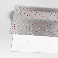 30” 25 Sq Ft Christmas Roll Wrap Red Gray Silver Dot - Wondershop™ 3 30” 25 Sq Ft Christmas Roll Wrap Red Gray Silver Dot - Wondershop™ -Christmas Sale Store GUEST 024159f5 ce59 4cb8 b0d2 574fac1cc8d3