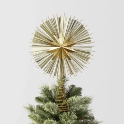 Metal Starburst With Tinsel Tree Topper - Wondershop™ -Christmas Sale Store GUEST 02cd25d5 4b49 4247 8fb5 020ac0e0c289