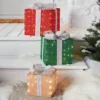 3pc Incandescent Tinsel Gift Box Christmas Novelty Sculpture Light Clear - Wondershop™ -Christmas Sale Store GUEST 06744a54 113b 4487 b27c 807719b425c9