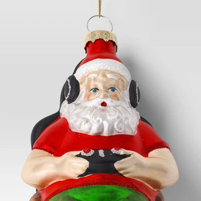 Christmas Santa Playing Video Games Ornament - Wondershop™ 2 Christmas Santa Playing Video Games Ornament - Wondershop™ - Image 2