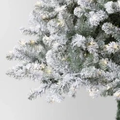 7.5' Pre-Lit Flocked Full Alberta Spruce Artficial Christmas Tree With Warm White LED Lights - Wondershop™ 6 7.5' Pre-Lit Flocked Full Alberta Spruce Artficial Christmas Tree With Warm White LED Lights - Wondershop™ -Christmas Sale Store GUEST 0bf78a47 e2c5 47bd 8028 f787c75c1c84
