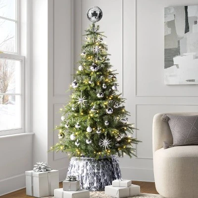 11.25" Mirrored Ball Christmas Tree Topper Silver - Wondershop™ 1 11.25" Mirrored Ball Christmas Tree Topper Silver - Wondershop™