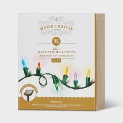 50ct Solar LED Christmas Indoor Outdoor Mini String Lights With Green Wire - Wondershop™ 9 50ct Solar LED Christmas Indoor Outdoor Mini String Lights With Green Wire - Wondershop™ -Christmas Sale Store GUEST 0e17629e 71bf 4aa5 bcdc e902dfbba969