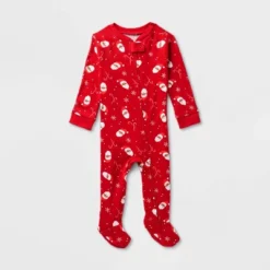Baby Santa Print Ribbed Holiday Matching Family Footed Pajama - Wondershop™ Red 7 Baby Santa Print Ribbed Holiday Matching Family Footed Pajama - Wondershop™ Red -Christmas Sale Store GUEST 0f0735f1 cbb0 44a3 b637 128fb9468433
