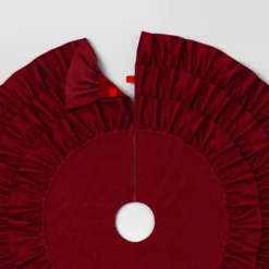 48" Velvet Tree Skirt With 3 Layers Of Ruffles - Wondershop™ -Christmas Sale Store GUEST 10c2d400 a447 4b2e a4f4 df32b58a2b65