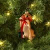 Christmas Glass Dog Ornament - Wondershop™ -Christmas Sale Store GUEST 12f31f4f e0cb 45c8 b43c cc546506f7d7