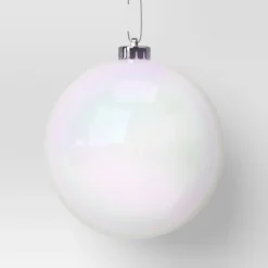 4ct 150mm Christmas Ornament Set Iridescent White/Clear - Wondershop™ 5 4ct 150mm Christmas Ornament Set Iridescent White/Clear - Wondershop™ -Christmas Sale Store GUEST 1352eb7e 20eb 4a2f b74d 5cd01a74d352