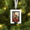 3.5" Glittered Metal Picture Frame Christmas Tree Ornament - Wondershop™ -Christmas Sale Store GUEST 148a33d6 5c64 4168 9964 708b292653a9
