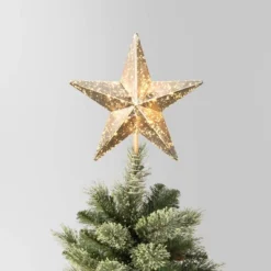 10" Pre-lit Faux Mercury Star Christmas Tree Topper - Wondershop™ -Christmas Sale Store GUEST 158e84b2 446e 48bc 8c4f a5976db03da8