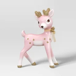 Christmas Ceramic Standing Pink Deer Decor - Wondershop™ -Christmas Sale Store GUEST 1595307f 4637 4fa2 9019 3b646e7f594f