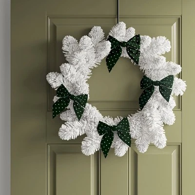 2ct Metallic Polka Dot Christmas Decorative Bow - Wondershop™ 1 2ct Metallic Polka Dot Christmas Decorative Bow - Wondershop™