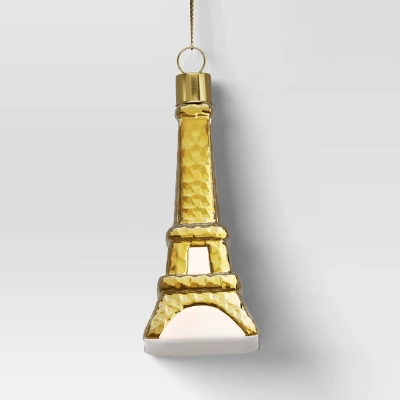 3pc Christmas Gift Ornament Set Glass Paris - Wondershop™ 4 3pc Christmas Gift Ornament Set Glass Paris - Wondershop™ - Image 4