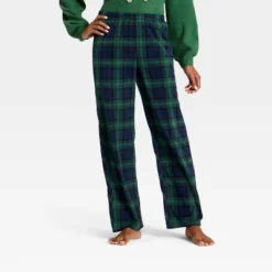Women's Plaid Microfleece Holiday Matching Family Pajama Pants - Wondershop™ Navy Blue -Christmas Sale Store GUEST 1a9fe130 3529 4ac6 b094 61458c99e8b5