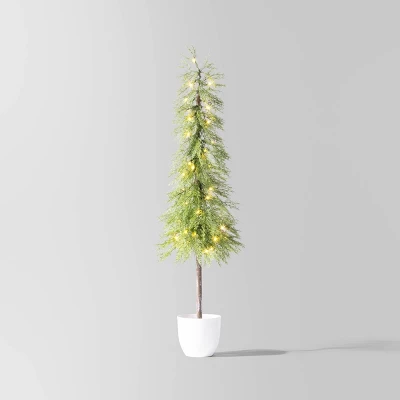 Pre-Lit Potted Balsam Artificial Christmas Tree - Wondershop™ 5 Pre-Lit Potted Balsam Artificial Christmas Tree - Wondershop™ - Image 5