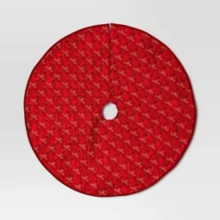 48" Christmas Embroidered Bow Velvet Tree Skirt Red - Wondershop™ -Christmas Sale Store GUEST 1cf4a7fb a45e 4de8 953f affa7fd1cdb0