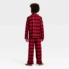 Kids' Plaid Long Sleeve Shirt And Pants Holiday Matching Family Pajama Set - Wondershop™ Red/Black -Christmas Sale Store GUEST 1e08f0d1 13c8 4eba 8478 ea6d018b5663