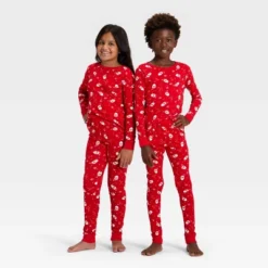 Kids' Ribbed Long Sleeve Shirt And Pants Holiday Matching Family Pajama Set - Wondershop™ Red 9 Kids' Ribbed Long Sleeve Shirt And Pants Holiday Matching Family Pajama Set - Wondershop™ Red -Christmas Sale Store GUEST 1f2be3d1 d453 4a95 ad17 1972f0e13a58