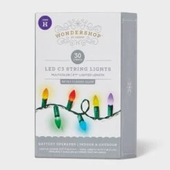 30ct LED Christmas Indoor Outdoor Novelty String Lights With Green Wire - Wondershop™ -Christmas Sale Store GUEST 2301681b 7cb0 42b2 83be 0b3b50b7a23b