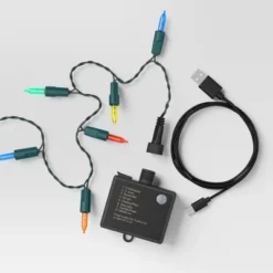 50ct LED Battery Operated Hybrid Miniature String Lights With Green Wire - Wondershop™ -Christmas Sale Store GUEST 2368e4a3 7b08 47b1 b28b c04b7f06aaa7