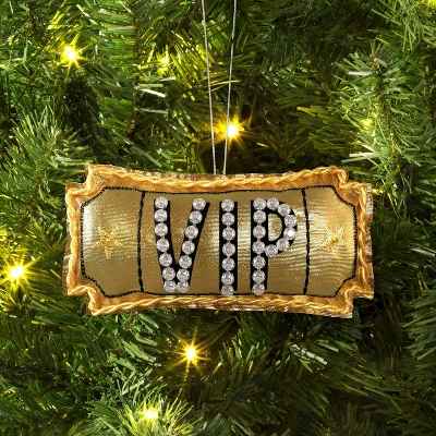 Christmas Plush VIP Ornament - Wondershop™ 1 Christmas Plush VIP Ornament - Wondershop™