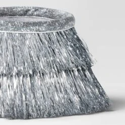 7" Christmas Roll Up Mini Tree Collar Silver - Wondershop™ -Christmas Sale Store GUEST 27ece649 12fd 489b 8619 aad75bb24e57