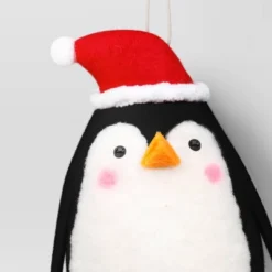 Christmas Felted Wool Penguin Ornament With Santa Hat - Wondershop™ -Christmas Sale Store GUEST 28789f37 a238 4317 8ada 0857913d6244