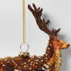 Christmas Brown Glass Reindeer Ornament - Wondershop™ -Christmas Sale Store GUEST 2be16f61 469f 477b b0a3 b3b8f787614e