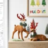 Flocked Standing Deer With Faux Greenery Christmas Animal Figurine - Wondershop™ Brown -Christmas Sale Store GUEST 2bf7e53a 2085 4a14 a2f2 8a492c83b137