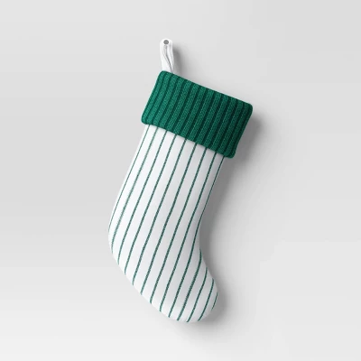 20" Woven Stripes Stocking - Wondershop™ 4 20" Woven Stripes Stocking - Wondershop™ - Image 4