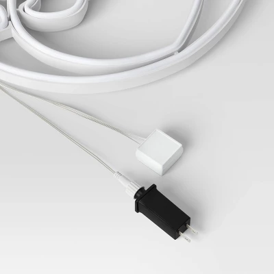 LED Animated Christmas Neon Santa Hangable Sign White/Red/Green - Wondershop™ 3 LED Animated Christmas Neon Santa Hangable Sign White/Red/Green - Wondershop™ - Image 3