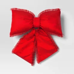 20" Christmas Bow Shaped Pillow - Wondershop™ -Christmas Sale Store GUEST 2e14e18e 8dca 4079 adfa 739d7ee37fc3
