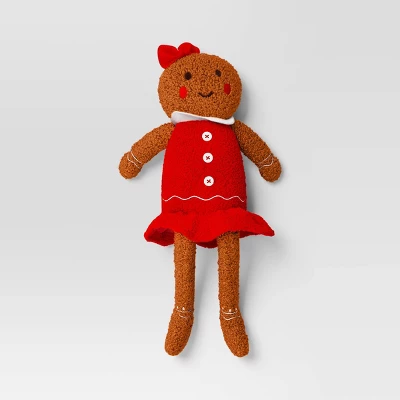 Christmas Fabric Gingerbread Decor - Wondershop™ 4 Christmas Fabric Gingerbread Decor - Wondershop™ - Image 4