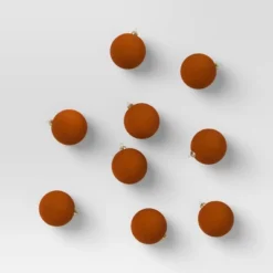 9ct 80mm Christmas Flocked Ball Ornament Set - Wondershop™ -Christmas Sale Store GUEST 310d9e7c a8a9 456b b6b7 f4ffbdb4765c