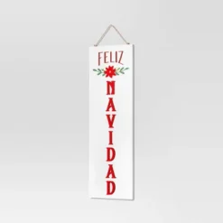 Reversible 'Felices Fiestas' To 'Feliz Navidad' Wood Christmas Wall Décor Dark Red/White - Wondershop™ 6 Reversible 'Felices Fiestas' To 'Feliz Navidad' Wood Christmas Wall Décor Dark Red/White - Wondershop™ -Christmas Sale Store GUEST 33791dec 1c6c 4ffc a2c9 8bb46795097a