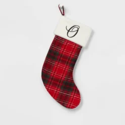 20" Plaid Monogram Christmas Holiday Stocking With Faux Fur Cuff Red/Green/White - Wondershop™ 36 20" Plaid Monogram Christmas Holiday Stocking With Faux Fur Cuff Red/Green/White - Wondershop™ -Christmas Sale Store GUEST 349dc9a9 e3c0 45fd 9a96 24e86b4ad042