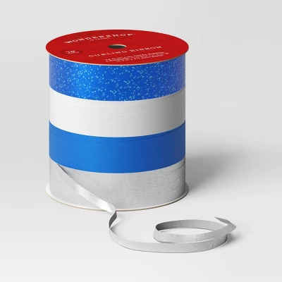 4 End Curl Christmas Ribbon 70' - Wondershop™ 2 4 End Curl Christmas Ribbon 70' - Wondershop™ - Image 2