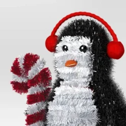 Christmas Tinsel Penguin With Headphones - Wondershop™ -Christmas Sale Store GUEST 359b9a79 f990 4e96 bb64 2770d00d2165