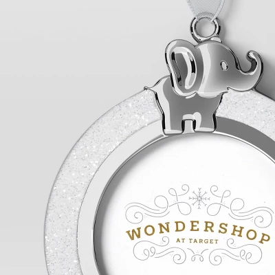 Baby's First Christmas Metal Picture Frame Ornament - Wondershop™ 2 Baby's First Christmas Metal Picture Frame Ornament - Wondershop™ - Image 2