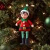 Fabric Elf Child With Braids And Green Hat Christmas Tree Ornament - Wondershop™: Indoor Holiday Decor, Polyester, 9" Height 4 Fabric Elf Child With Braids And Green Hat Christmas Tree Ornament - Wondershop™: Indoor Holiday Decor, Polyester, 9" Height -Christmas Sale Store GUEST 41d572ed 056a 4671 ba2b 4b9f16f043ad