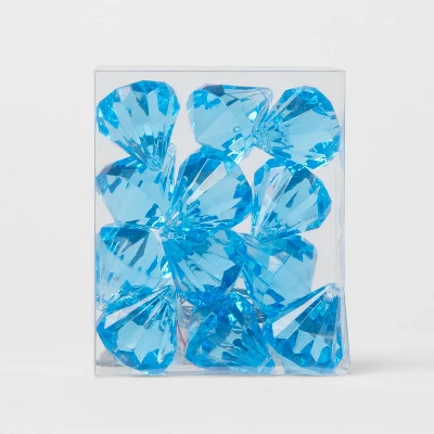 12pc Acrylic Diamond Christmas Tree Ornament Set - Wondershop™ 2 12pc Acrylic Diamond Christmas Tree Ornament Set - Wondershop™ - Image 2