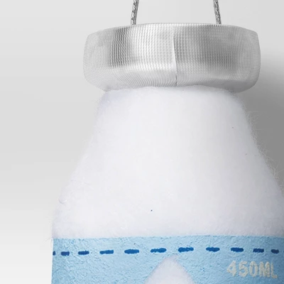 Christmas Fabric Milk Ornament - Wondershop™ 2 Christmas Fabric Milk Ornament - Wondershop™ - Image 2