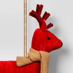 Christmas Fabric Deer Ornament Red - Wondershop™ -Christmas Sale Store GUEST 4b83189b 7b3c 4b83 983b d5a3b8ccbeff