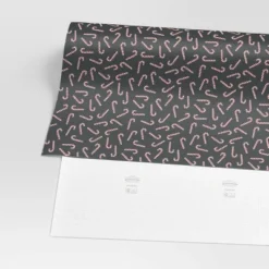 40" 220 Sq Ft Christmas Roll Wrap Candy Canes On Black - Wondershop™ 3 40" 220 Sq Ft Christmas Roll Wrap Candy Canes On Black - Wondershop™ -Christmas Sale Store GUEST 4bd90fe3 22e7 4fbf b927 c1c8c07000c7