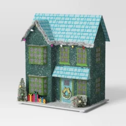 Christmas Glitter House Blue - Wondershop™ -Christmas Sale Store GUEST 4d1207fe 7c73 4a6b b641 3eb09a6a0019