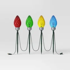 4pc LED Big Bulb Christmas Novelty Pathway - Wondershop™ -Christmas Sale Store GUEST 4fd3bd3f fe39 45fd 856d c712f456d4f5