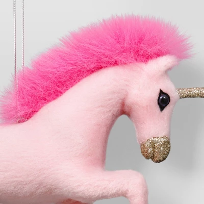 Christmas Pink Unicorn Ornament - Wondershop™ 2 Christmas Pink Unicorn Ornament - Wondershop™ - Image 2
