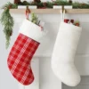 20" Christmas Plaid Stocking With Cuff Red Base - Wondershop™ -Christmas Sale Store GUEST 5b041fea d7f1 4fa9 a786 dcc6c483015a