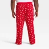 Men's Santa Print Ribbed Holiday Matching Family Pajama Pants - Wondershop™ Red -Christmas Sale Store GUEST 5d3fc2b5 8661 4841 9d05 a26fef1767ca