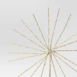 14" Pre-lit Dewdrop Glittered Starburst Christmas Tree Topper Champagne With Cool White Twinkle/Warm White Steady Lights - Wondershop™ 5 14" Pre-lit Dewdrop Glittered Starburst Christmas Tree Topper Champagne With Cool White Twinkle/Warm White Steady Lights - Wondershop™ -Christmas Sale Store GUEST 5d49cb38 5436 49ab b4d5 f503f69abecc