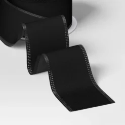 45' Christmas Fabric Ribbon Black Velvet - Wondershop™ -Christmas Sale Store GUEST 5dce731f cd2b 4be6 8fbc 383039ca561c